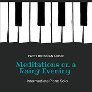Meditations on a Rainy Evening piano sheet music cover Thumbnail